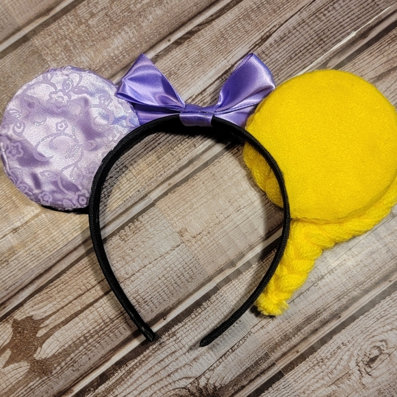 Rapunzel Themed Mickey Mouse Ears Headband - Picture 3 of 3